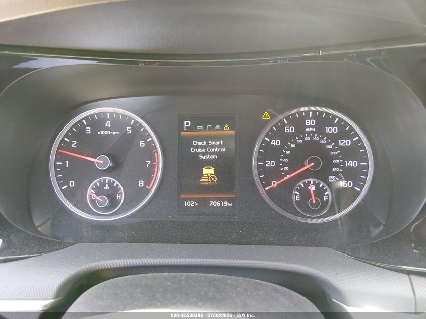 2022 Kia K5 VIN 5XXG64J22NG124927 IAAI salvage auction — FRONT END, Salvage Title, sold $5,300 on 2026-07-29 (photo 7)