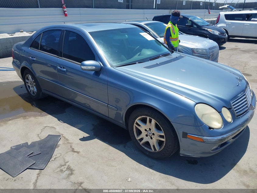2004 Mercedes-benz E-class VIN WDBUF65J24A483283 IAAI salvage auction — FRONT END, Clear - Dealer Only (California), sold $325 on 2026-07-29 (photo 1)