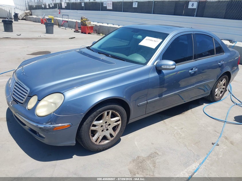2004 Mercedes-benz E-class VIN WDBUF65J24A483283 IAAI salvage auction — FRONT END, Clear - Dealer Only (California), sold $325 on 2026-07-29 (photo 2)