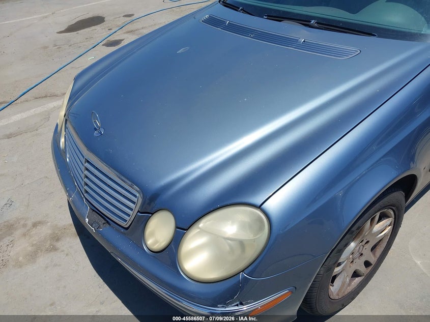 2004 Mercedes-benz E-class VIN WDBUF65J24A483283 IAAI salvage auction — FRONT END, Clear - Dealer Only (California), sold $325 on 2026-07-29 (photo 6)
