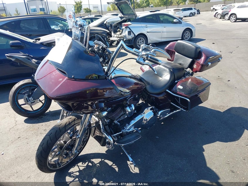 2021 Harley-davidson Road glide VIN 1HD1KTP26MB621811 IAAI salvage auction — SIDE, Salvage Certificate (California), sold $3,700 on 2026-07-31 (photo 2)