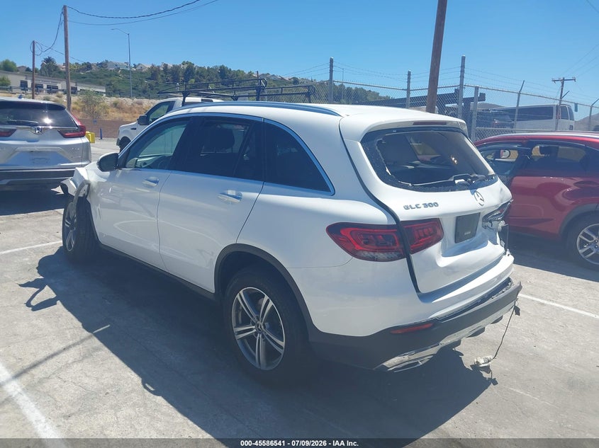 2020 Mercedes-benz Glc VIN WDC0G8DB7LF673126 IAAI salvage auction — LEFT FRONT, Salvage Title, sold $5,100 on 2026-08-19 (photo 3)