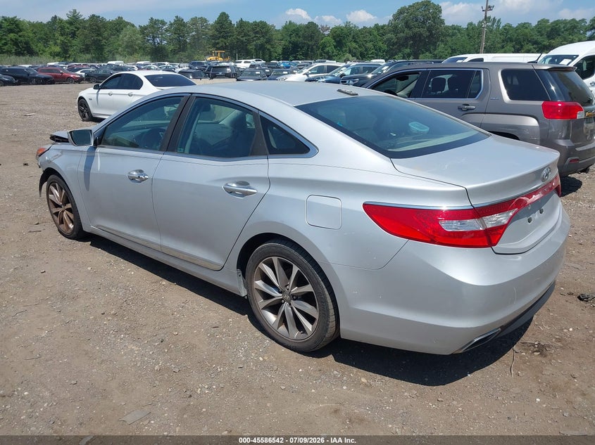 2016 Hyundai Azera VIN KMHFG4JG1GA555208 IAAI salvage auction — NORMAL WEAR, Clear (New Jersey), sold $1,200 on 2026-07-28 (photo 3)