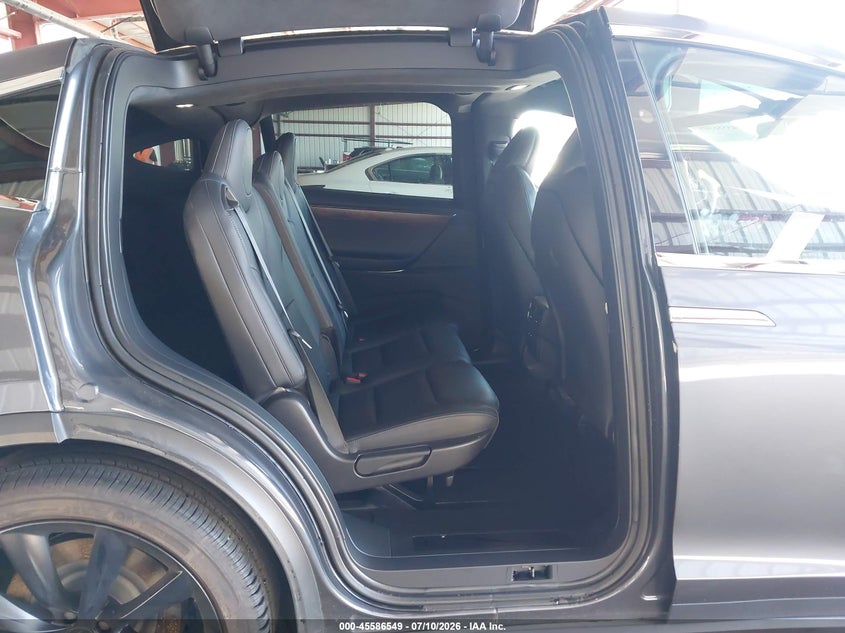 2021 Tesla Model x VIN 5YJXCAE27MF320414 IAAI salvage auction — FRONT END, Salvage (California), sold $16,100 on 2026-07-25 (photo 8)