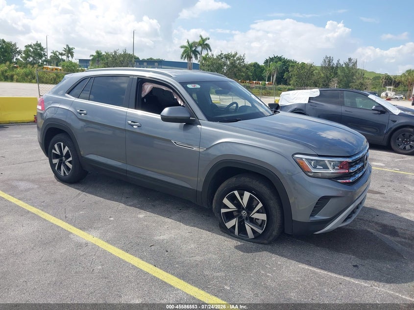 2022 Volkswagen Atlas cross sport VIN 1V2DC2CA7NC216313 — IAAI salvage auction photo