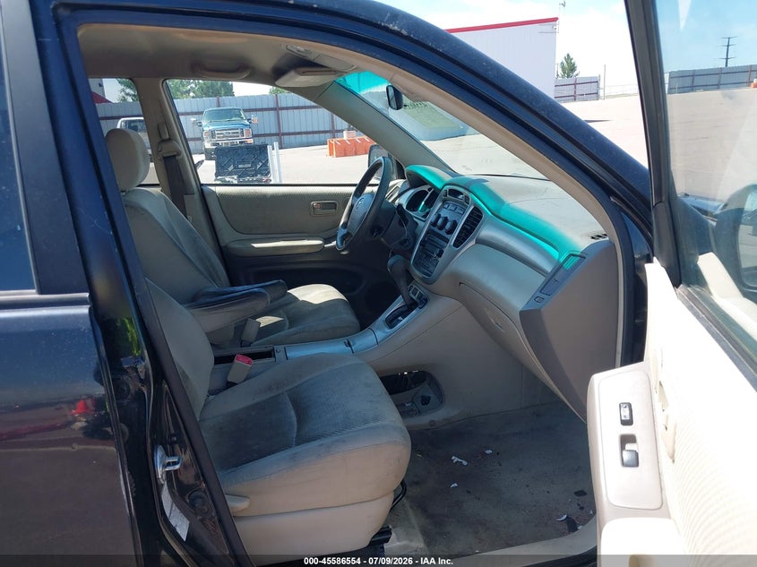 2006 Toyota Highlander VIN JTEEP21A160155505 IAAI salvage auction — NORMAL WEAR, Clear (Colorado), sold $725 on 2026-07-29 (photo 5)