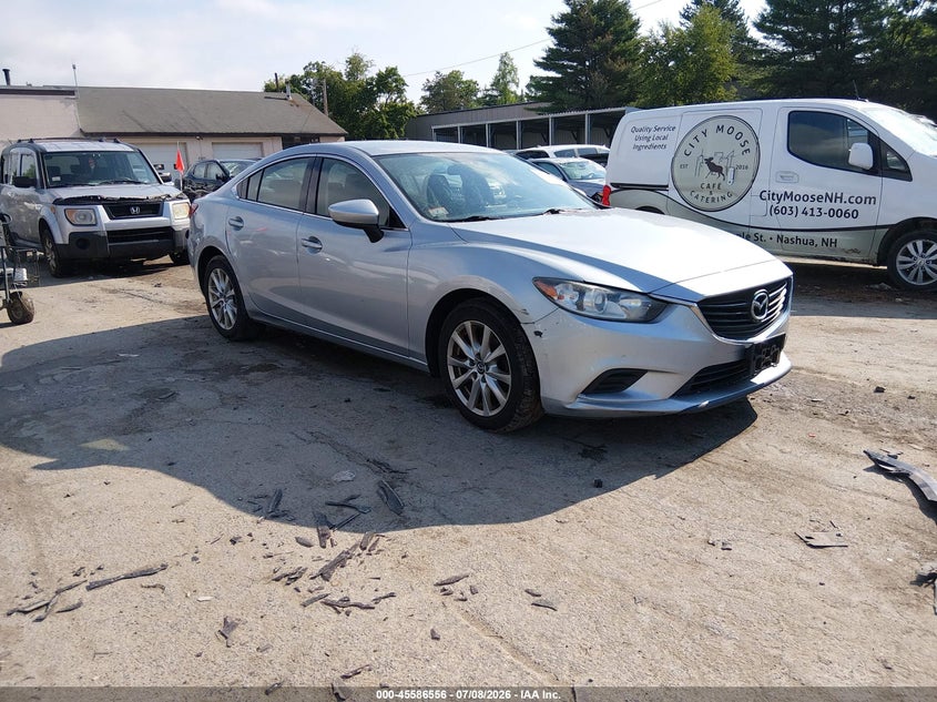 2016 Mazda 6 VIN JM1GJ1U50G1412253 IAAI salvage auction — NORMAL WEAR, Clear (Massachusetts), sold $350 on 2026-07-29 (photo 1)