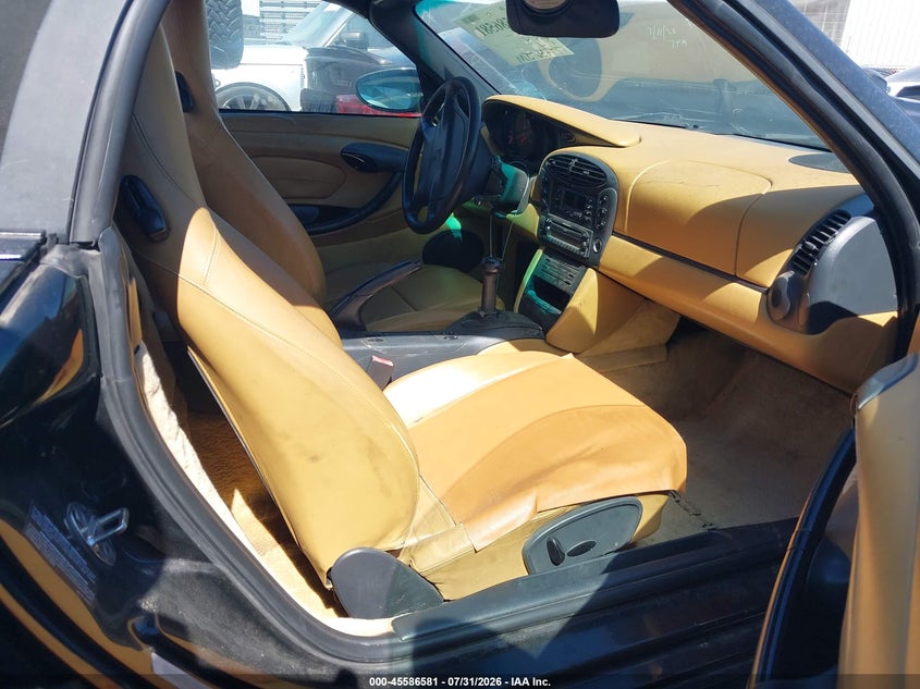 1998 Porsche Boxster VIN WP0CA2988WU624452 IAAI salvage auction — FRONT END, Salvage (California), sold $875 on 2026-08-10 (photo 5)