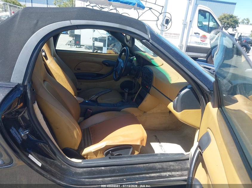 1998 Porsche Boxster VIN WP0CA2988WU624452 IAAI salvage auction — FRONT END, Salvage (California), sold $875 on 2026-08-10 (photo 8)
