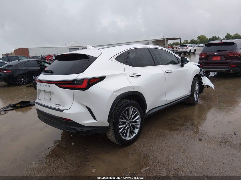 2023 Lexus Nx VIN JTJGKCEZXP5007713 IAAI salvage auction — FRONT END, Salvage (Texas), sold $19,100 on 2026-08-02 (photo 4)