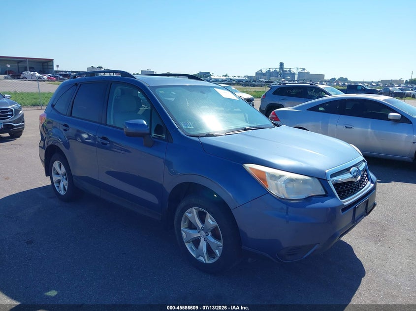 2014 Subaru Forester VIN JF2SJAEC6EH478867 IAAI salvage auction — HAIL, Clear (Minnesota), sold $875 on 2026-07-29 (photo 1)