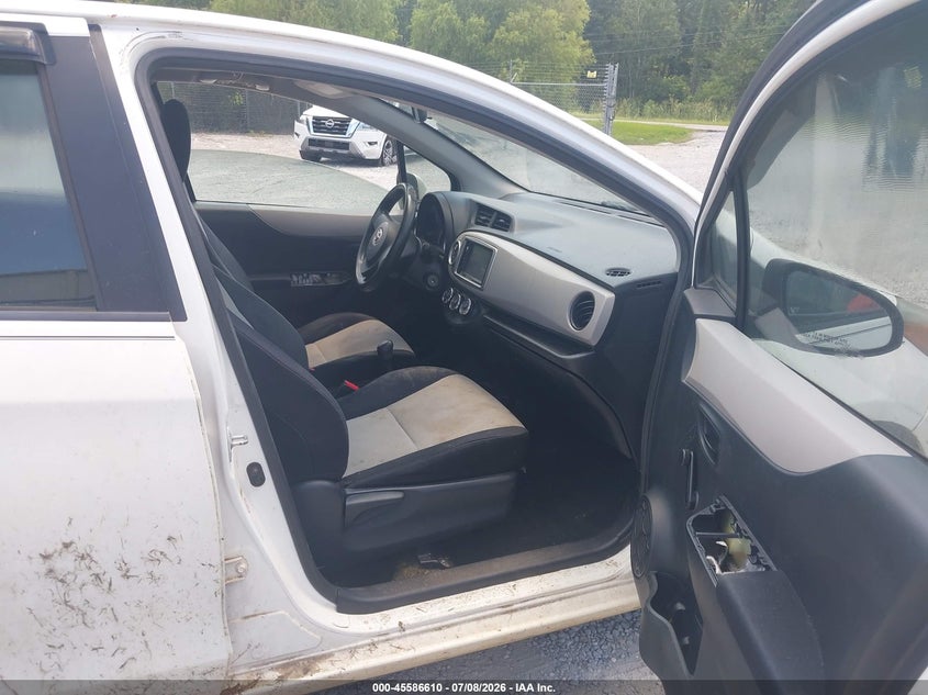 2012 Toyota Yaris VIN JTDKTUD30CD509224 IAAI salvage auction — NORMAL WEAR, Clear (Alabama), sold $1,050 on 2026-07-31 (photo 5)