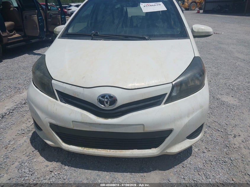 2012 Toyota Yaris VIN JTDKTUD30CD509224 IAAI salvage auction — NORMAL WEAR, Clear (Alabama), sold $1,050 on 2026-07-31 (photo 6)
