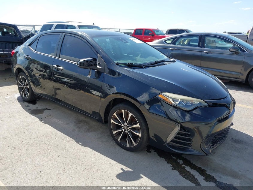2018 Toyota Corolla VIN 5YFBURHE6JP821869 IAAI salvage auction — NORMAL WEAR, Clear (Texas), sold $2,025 on 2026-07-16 (photo 1)