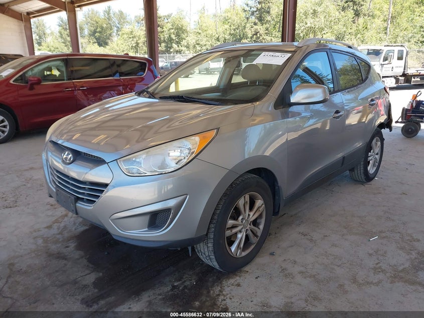 2011 Hyundai Tucson VIN KM8JU3AC8BU128870 IAAI salvage auction — REAR END, Bill Of Sale (Washington), sold $650 on 2026-07-29 (photo 2)