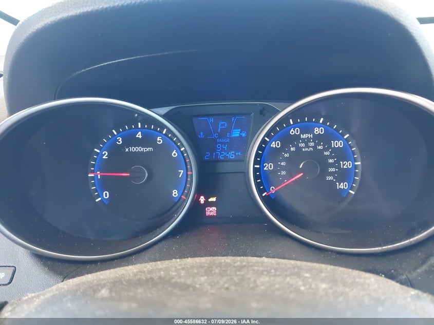 2011 Hyundai Tucson VIN KM8JU3AC8BU128870 IAAI salvage auction — REAR END, Bill Of Sale (Washington), sold $650 on 2026-07-29 (photo 7)