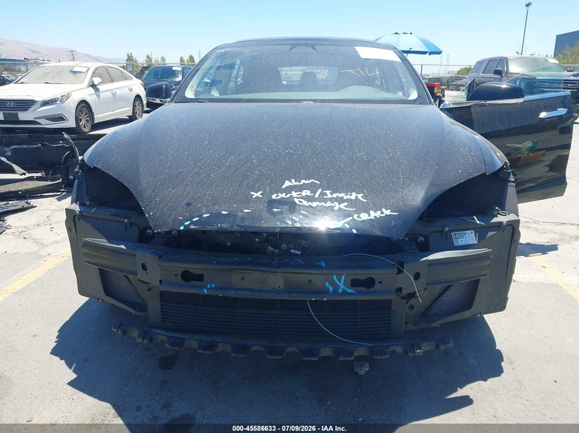 2017 Tesla Model s VIN 5YJSA1E22HF191679 IAAI salvage auction — REAR END, Salvage Title, sold $7,100 on 2026-08-03 (photo 6)