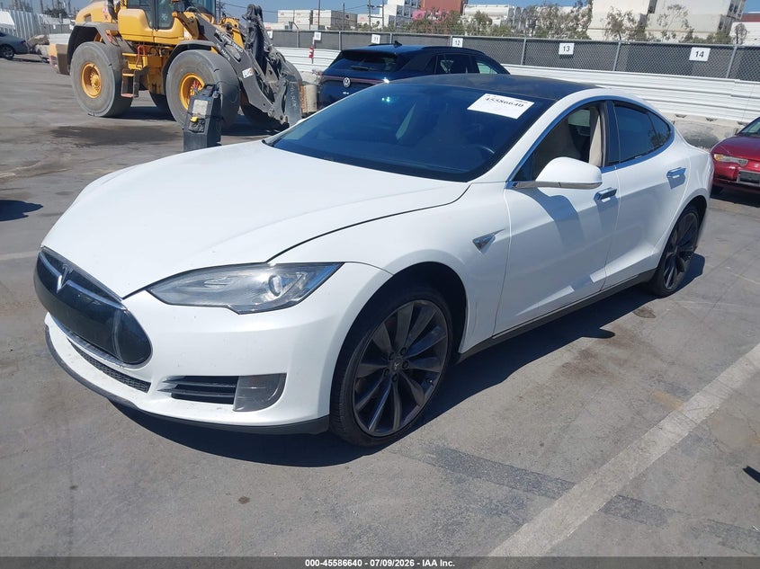2013 Tesla Model s VIN 5YJSA1CN9DFP23016 IAAI salvage auction — FRONT END, Salvage Title, sold $2,700 on 2026-07-22 (photo 2)