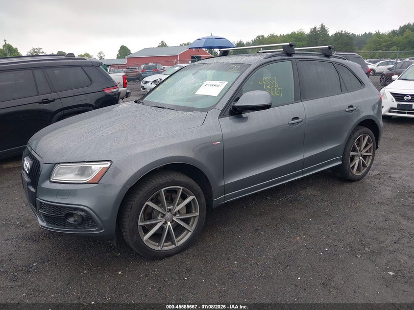 2015 Audi Q5 VIN WA1DGAFP7FA087061 IAAI salvage auction — NORMAL WEAR, Clear (Virginia), sold $775 on 2026-07-28 (photo 2)