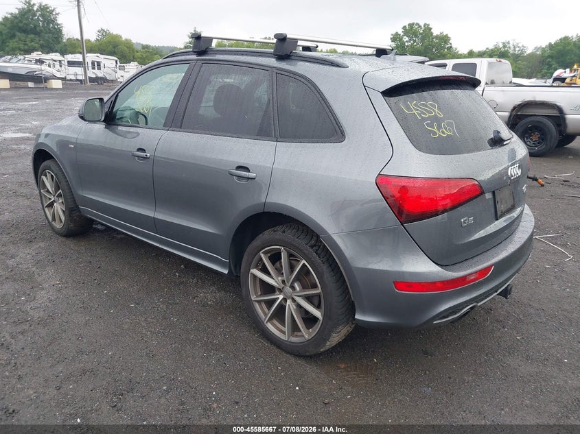 2015 Audi Q5 VIN WA1DGAFP7FA087061 IAAI salvage auction — NORMAL WEAR, Clear (Virginia), sold $775 on 2026-07-28 (photo 3)
