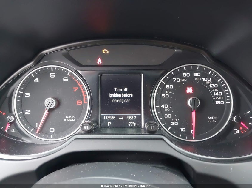 2015 Audi Q5 VIN WA1DGAFP7FA087061 IAAI salvage auction — NORMAL WEAR, Clear (Virginia), sold $775 on 2026-07-28 (photo 7)