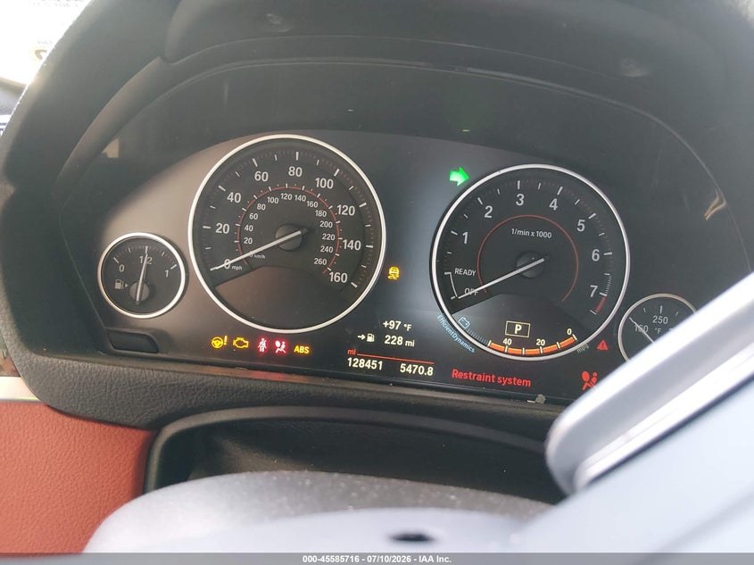 2018 BMW 4er VIN WBA4J1C57JBG78827 IAAI salvage auction — LEFT FRONT, Salvage (Louisiana), sold $3,500 on 2026-08-10 (photo 7)