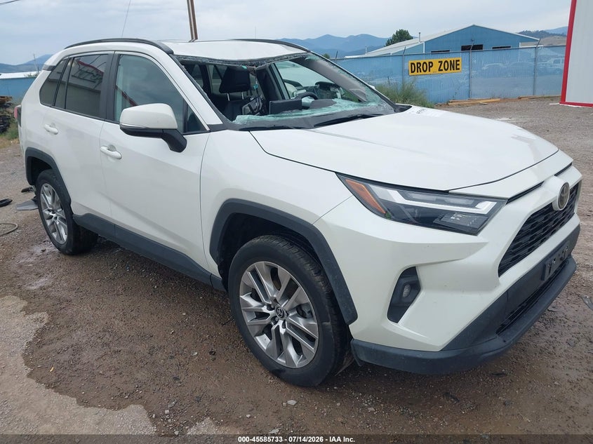 2022 Toyota Rav 4 VIN 2T3A1RFV6NW257322 — IAAI salvage auction photo