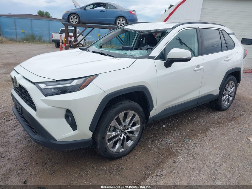 2022 Toyota Rav 4 VIN 2T3A1RFV6NW257322 IAAI salvage auction — ROOF, Salvage (Montana), sold $13,200 on 2026-08-22 (photo 2)