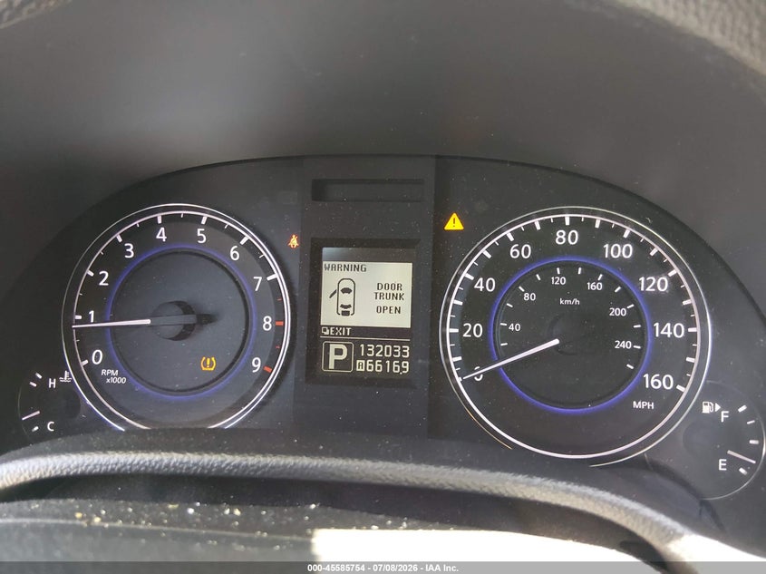 2011 Infiniti G37 VIN JN1CV6AP9BM502467 IAAI salvage auction — FRONT END, Salvage (California), sold $2,625 on 2026-07-22 (photo 7)