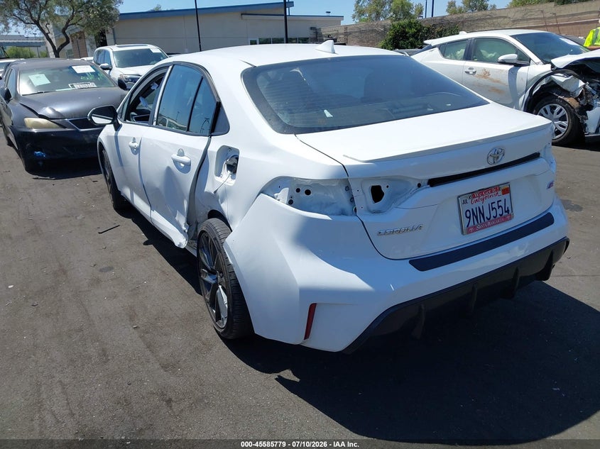 2024 Toyota Corolla VIN 5YFP4MCE0RP203717 IAAI salvage auction — LEFT SIDE, Salvage Title, sold $8,300 on 2026-07-31 (photo 3)