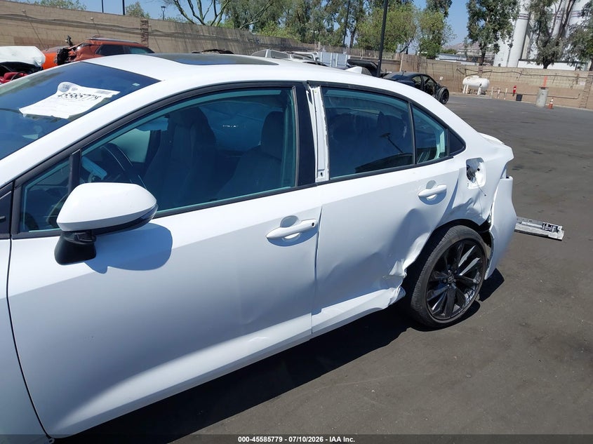 2024 Toyota Corolla VIN 5YFP4MCE0RP203717 IAAI salvage auction — LEFT SIDE, Salvage Title, sold $8,300 on 2026-07-31 (photo 6)