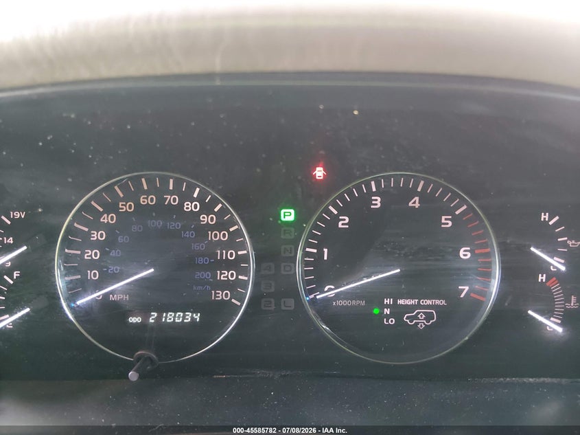 2004 Lexus Lx 470 VIN JTJHT00W443540368 IAAI salvage auction — FRONT END, Salvage (Arizona), sold $5,900 on 2026-07-14 (photo 7)