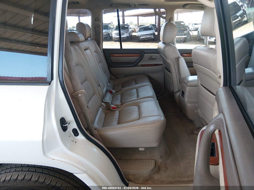 2004 Lexus Lx 470 VIN JTJHT00W443540368 IAAI salvage auction — FRONT END, Salvage (Arizona), sold $5,900 on 2026-07-14 (photo 8)