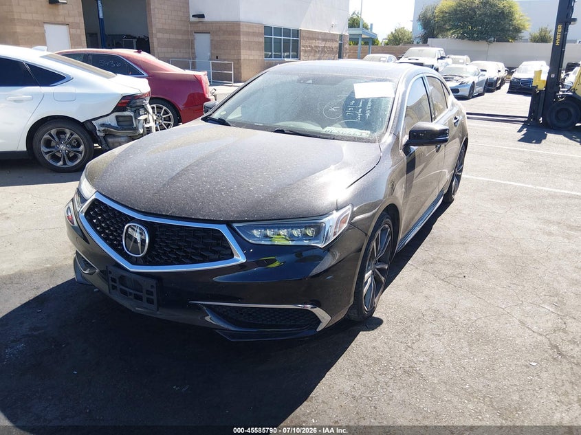 2019 Acura Tlx VIN 19UUB2F42KA009847 IAAI salvage auction — RIGHT REAR, Salvage Certificate (California), sold $225 on 2026-07-24 (photo 2)