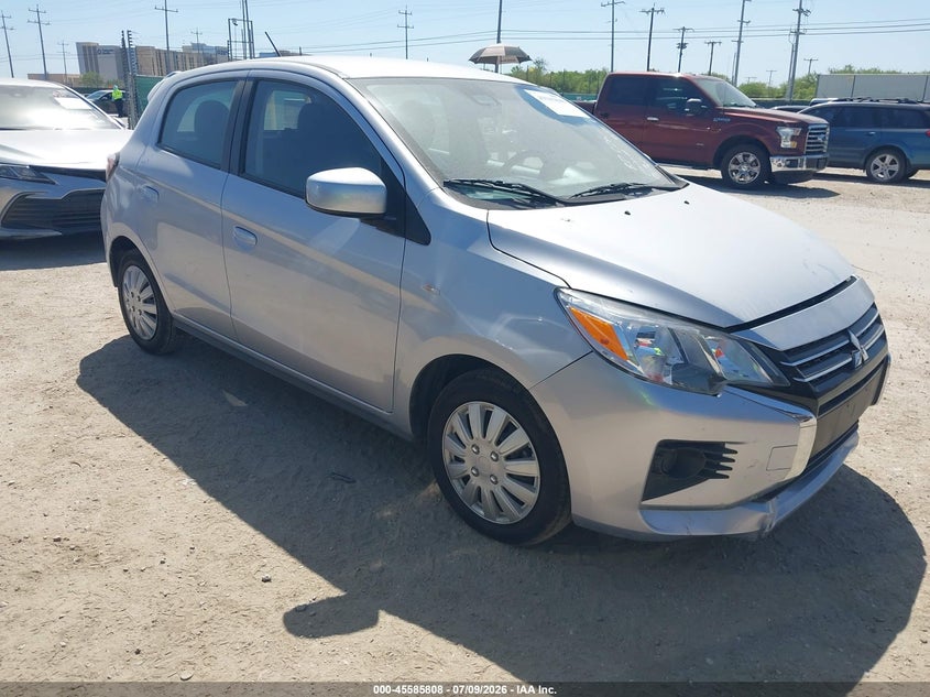 2024 Mitsubishi Mirage VIN ML32AUHJ4RH012325 IAAI salvage auction — FRONT END, Enterprise Vehicles Clear Only (Missouri), sold $7,500 on 2026-07-20 (photo 1)
