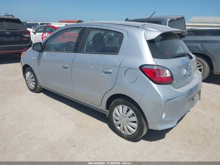 2024 Mitsubishi Mirage VIN ML32AUHJ4RH012325 IAAI salvage auction — FRONT END, Enterprise Vehicles Clear Only (Missouri), sold $7,500 on 2026-07-20 (photo 3)