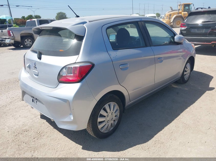 2024 Mitsubishi Mirage VIN ML32AUHJ4RH012325 IAAI salvage auction — FRONT END, Enterprise Vehicles Clear Only (Missouri), sold $7,500 on 2026-07-20 (photo 4)