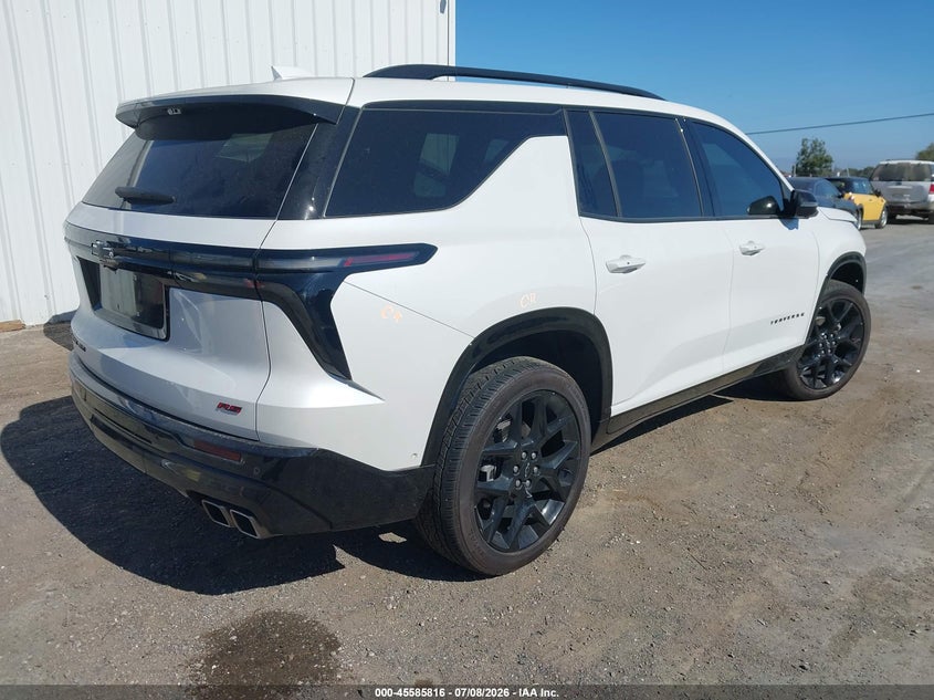 2025 Chevrolet Traverse VIN 1GNEVLRS3SJ167423 IAAI salvage auction — FRONT END, Salvage Title, sold $15,900 on 2026-07-31 (photo 4)