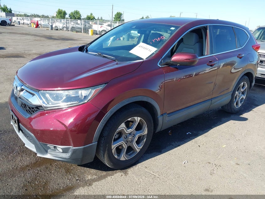 2019 Honda Cr-v VIN 7FARW1H58KE031615 IAAI salvage auction — RIGHT SIDE, Salvage (California), sold $6,100 on 2026-07-29 (photo 2)