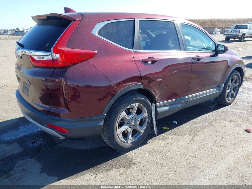 2019 Honda Cr-v VIN 7FARW1H58KE031615 IAAI salvage auction — RIGHT SIDE, Salvage (California), sold $6,100 on 2026-07-29 (photo 4)
