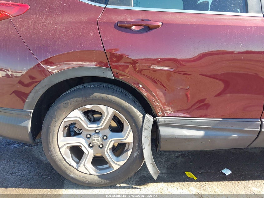 2019 Honda Cr-v VIN 7FARW1H58KE031615 IAAI salvage auction — RIGHT SIDE, Salvage (California), sold $6,100 on 2026-07-29 (photo 6)