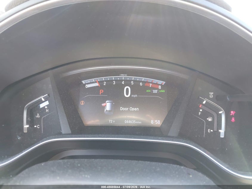 2019 Honda Cr-v VIN 7FARW1H58KE031615 IAAI salvage auction — RIGHT SIDE, Salvage (California), sold $6,100 on 2026-07-29 (photo 7)