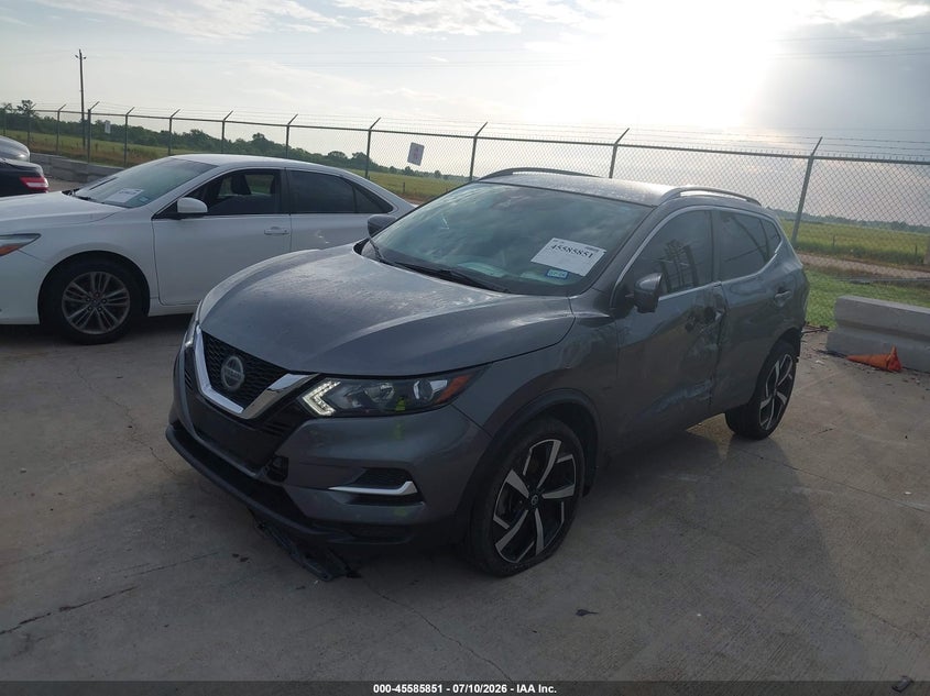2020 Nissan Rogue VIN JN1BJ1CV7LW271256 IAAI salvage auction — REAR END, Salvage (Texas), sold $2,250 on 2026-07-31 (photo 2)