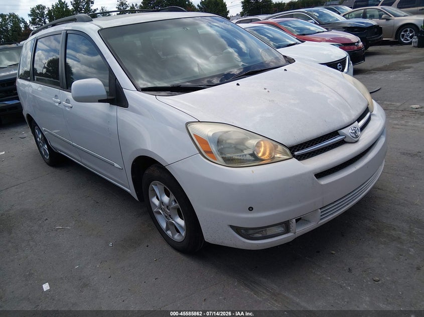 2004 Toyota Sienna VIN 5TDZA22C94S210493 IAAI salvage auction — NORMAL WEAR, Clear-Dealer Only (North Carolina), sold $1,150 on 2026-07-20 (photo 1)