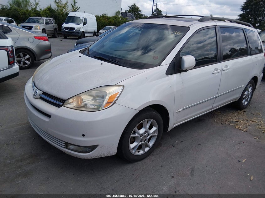 2004 Toyota Sienna VIN 5TDZA22C94S210493 IAAI salvage auction — NORMAL WEAR, Clear-Dealer Only (North Carolina), sold $1,150 on 2026-07-20 (photo 2)