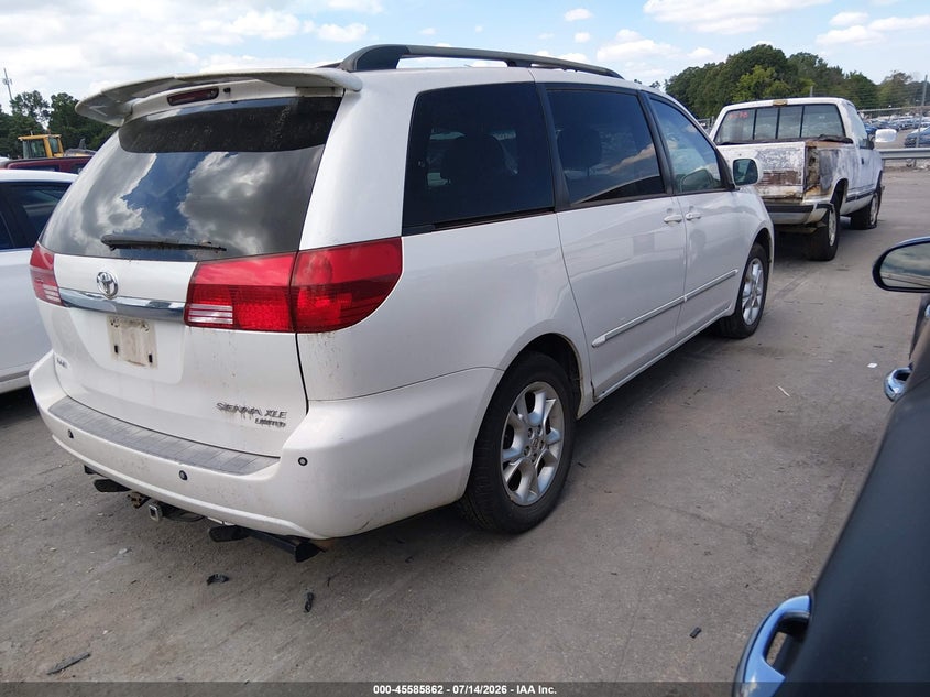 2004 Toyota Sienna VIN 5TDZA22C94S210493 IAAI salvage auction — NORMAL WEAR, Clear-Dealer Only (North Carolina), sold $1,150 on 2026-07-20 (photo 4)