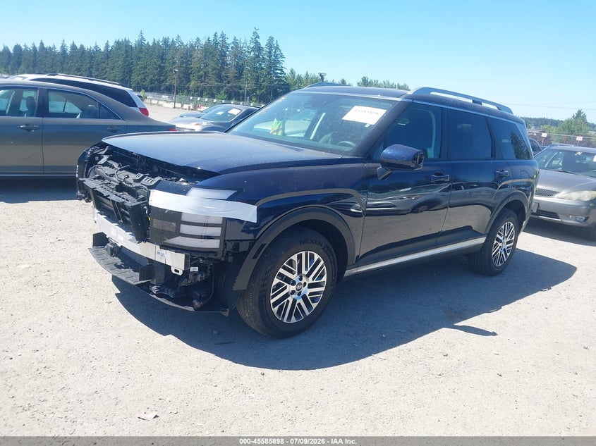 2026 Hyundai Palisade VIN KM8RLES26TU120078 IAAI salvage auction — FRONT END, Salvage Title, sold $25,200 on 2026-07-15 (photo 2)
