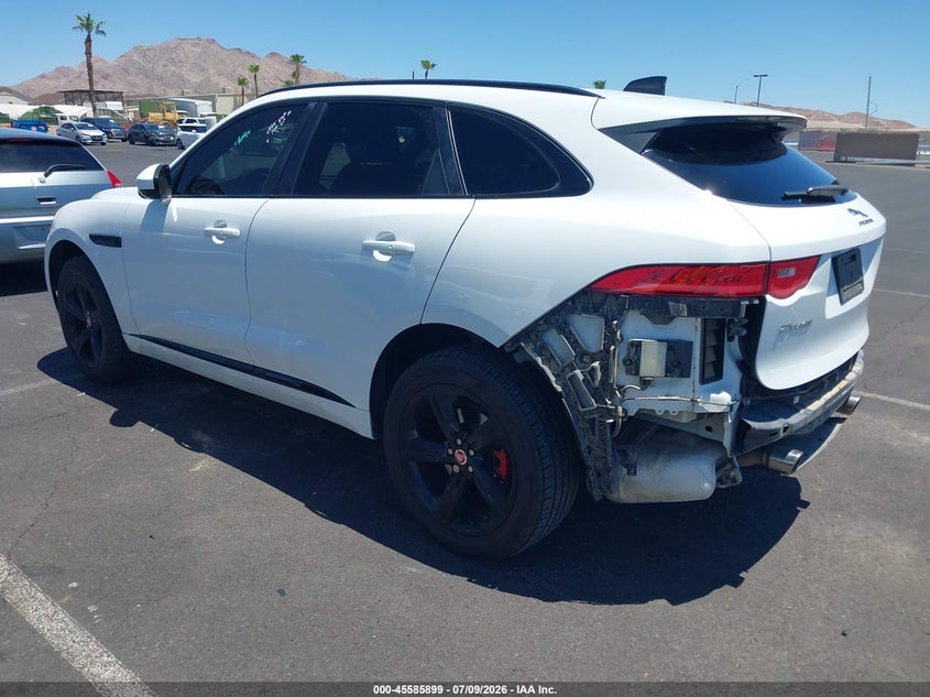 2020 Jaguar F-pace VIN SADCM2FV1LA645629 IAAI salvage auction — REAR END, Salvage (Nevada), sold $7,100 on 2026-09-04 (photo 3)