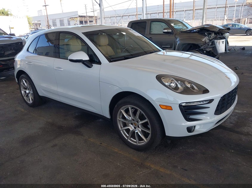 2016 Porsche Macan VIN WP1AB2A5XGLB56882 IAAI salvage auction — REAR END, Salvage (California), sold $4,350 on 2026-07-28 (photo 1)