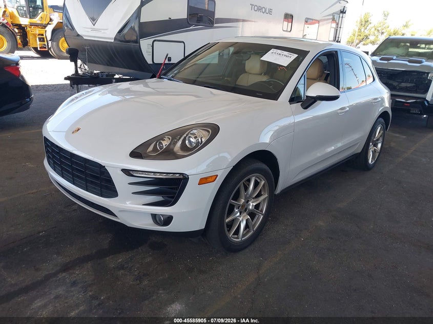 2016 Porsche Macan VIN WP1AB2A5XGLB56882 IAAI salvage auction — REAR END, Salvage (California), sold $4,350 on 2026-07-28 (photo 2)